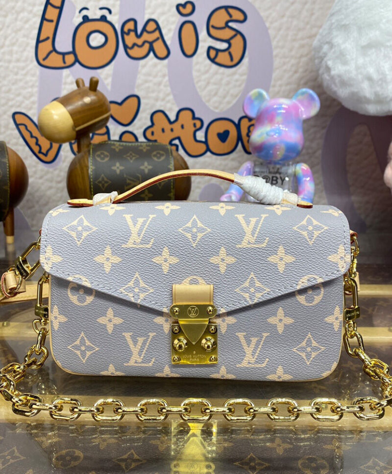 Louis Vuitton Pochette Metis East West M12429 Gray